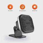 Porodo Aluminum Magnetic Car Mount Extendable Suction Base 360 Rotate
