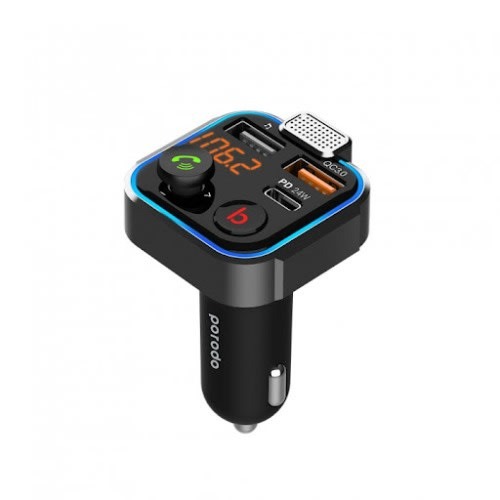 Porodo Smart Car Charger FM Transmitters
